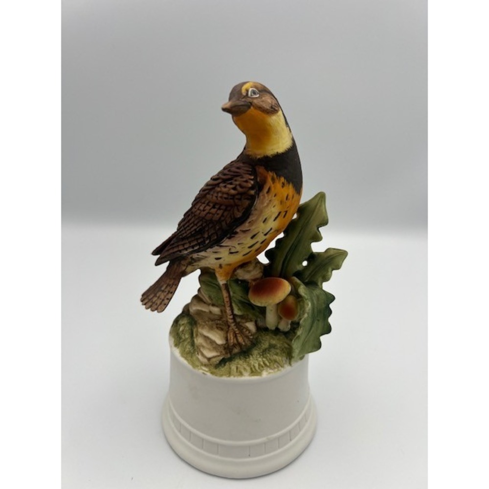 Lefton Lark‎ Porcelain Bird Figurine KW5158 Vintage Hand Painted 8.5 Inch - Picture 11 of 16